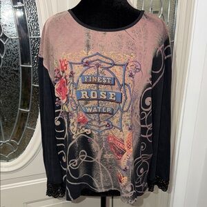 DB Sport Vintage Graphic Long Sleeve Top – XL – Made in USA